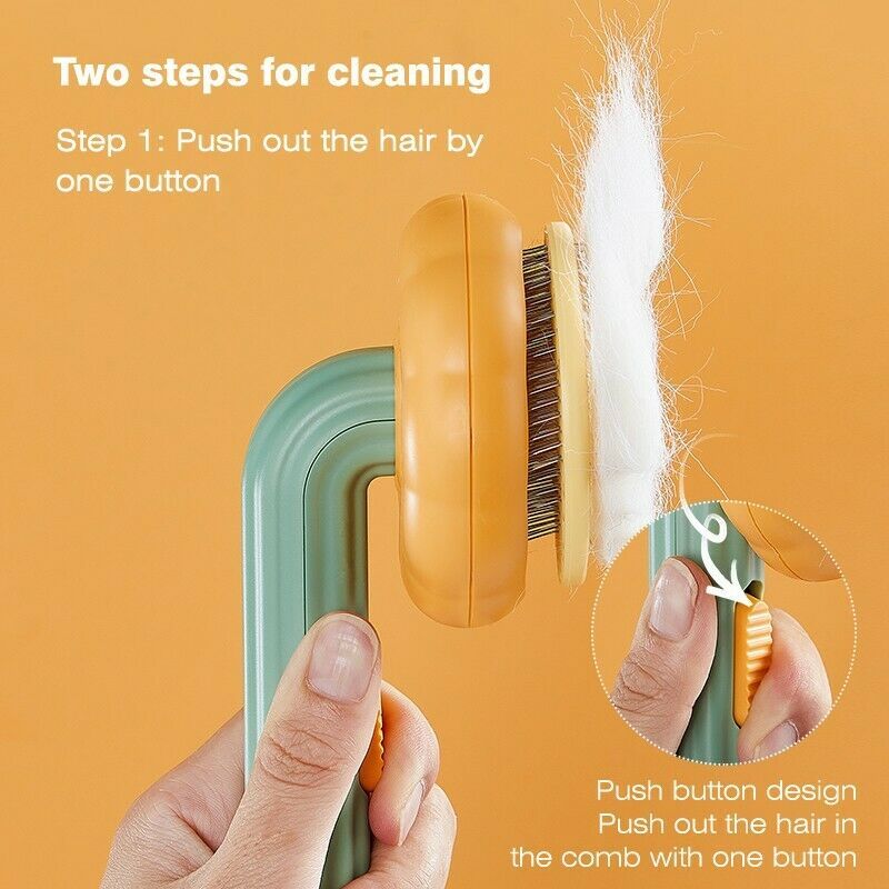 Pet Pumpkin Brush – Gentle Grooming Made Fun and Easy