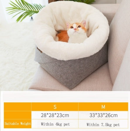 Cozy Cloud Pet Bed – Soft Comfort for Happy Pets