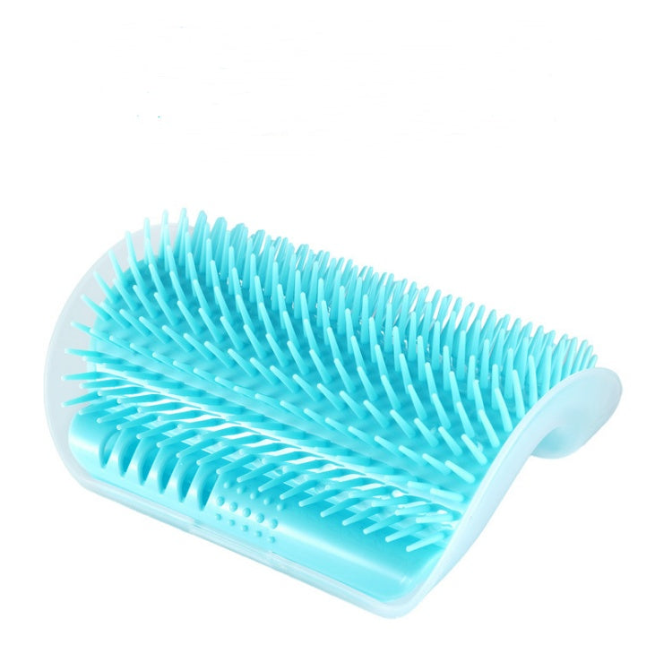 Self-Grooming Cat Corner Brush – Relax, Rub, Repeat!