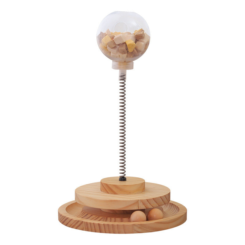 Cat Fun Feeder Ball – Play, Chase & Snack Happily!”