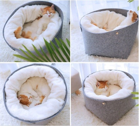 Cozy Cloud Pet Bed – Soft Comfort for Happy Pets